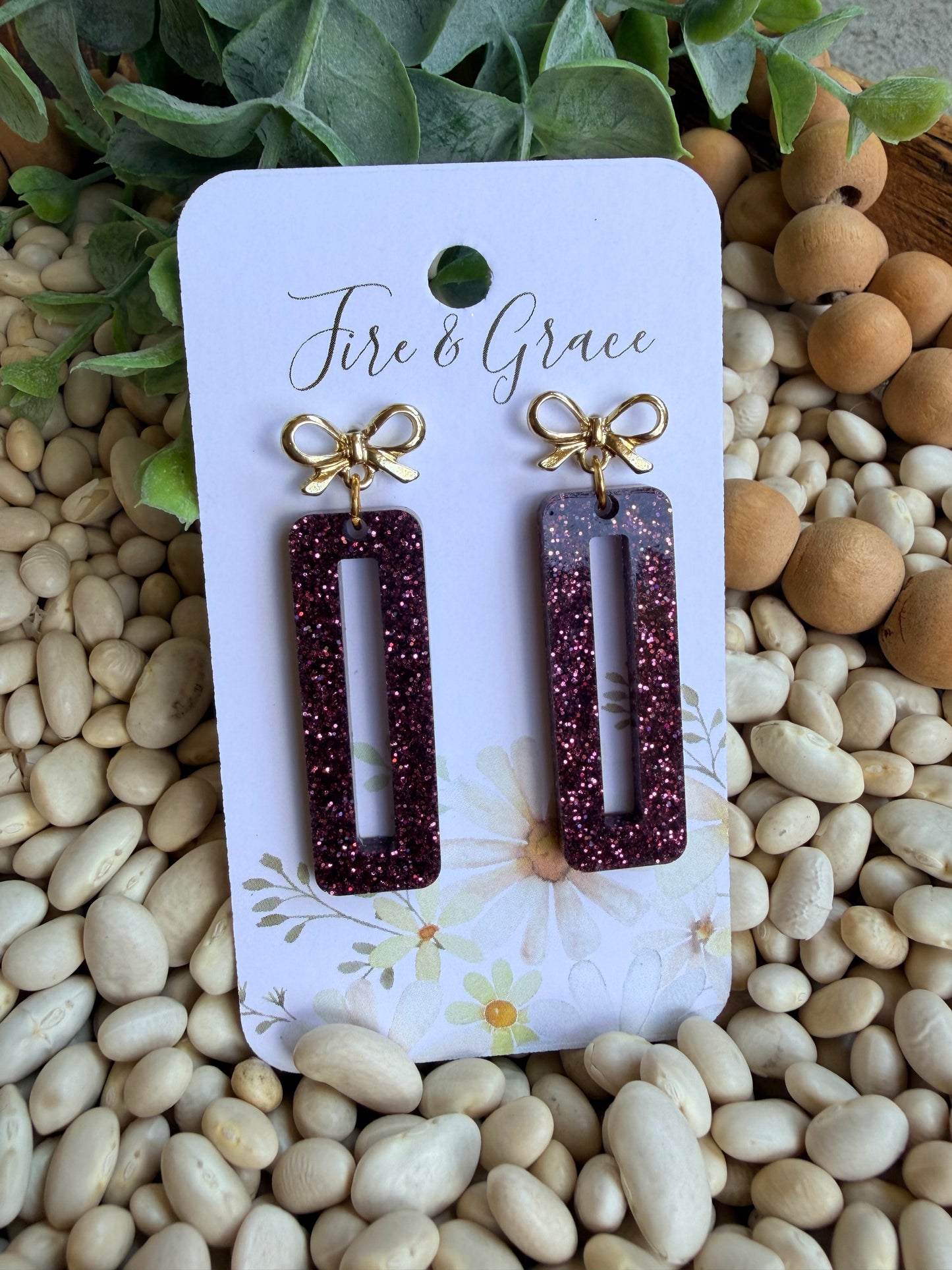 Maroon Glitter