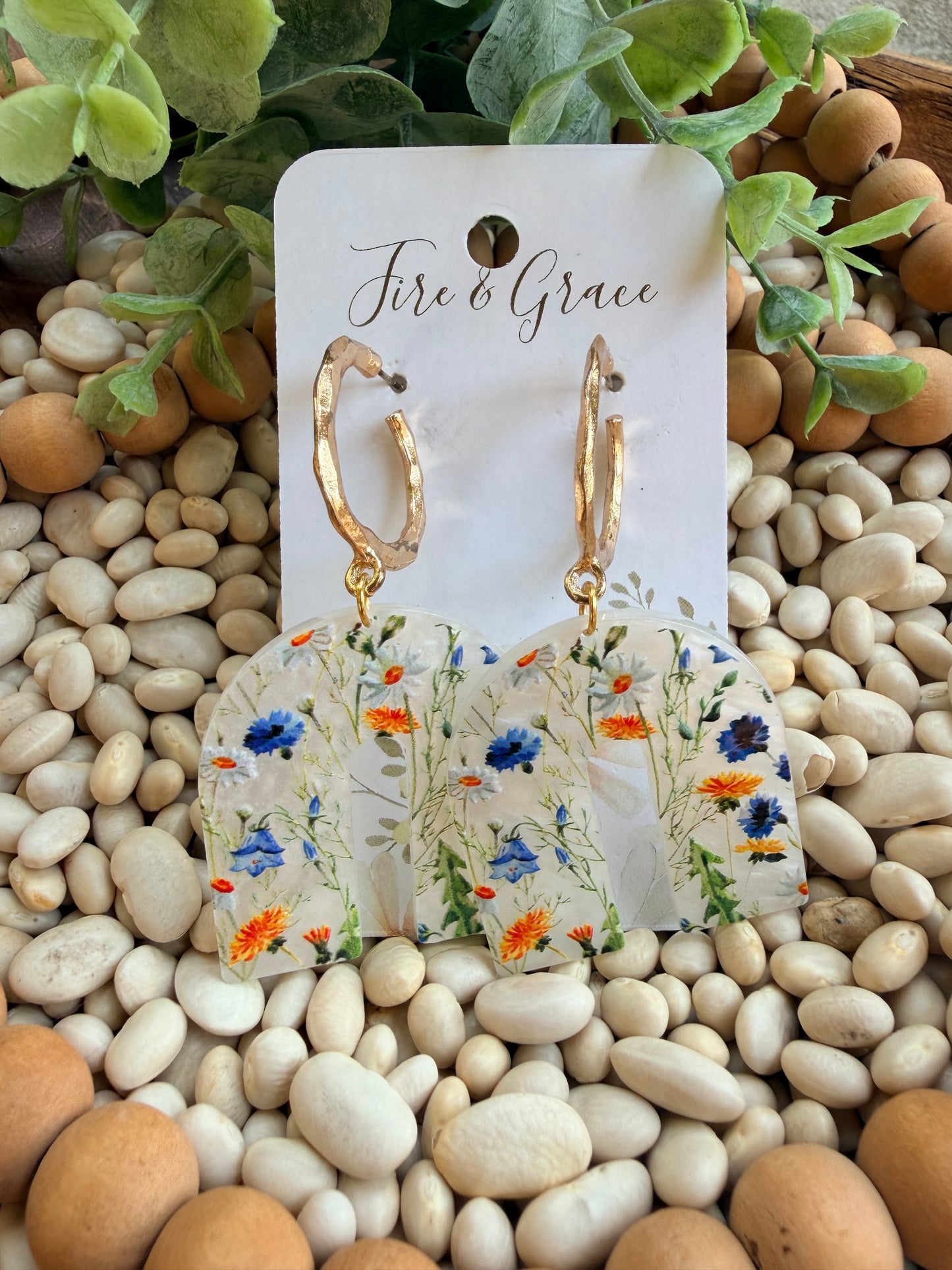 Floral Dangle