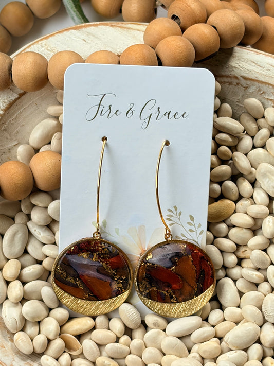Fall Inspo. Circle Dangle 2