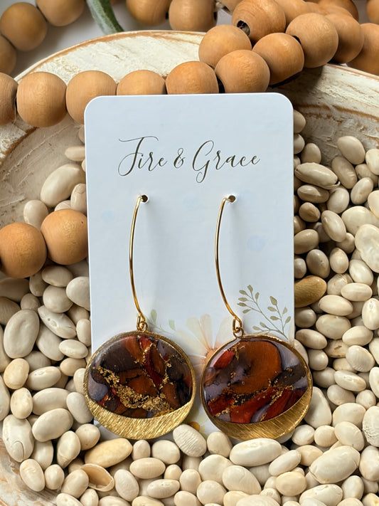 Fall Inspo. Circle Dangle 1