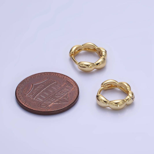 Bubble Cartilage Huggie Earrings