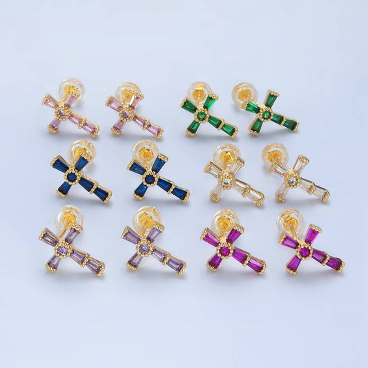 Cross Studs