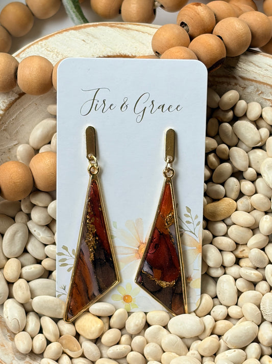 Fall Inspo. Triangle Dangle 1